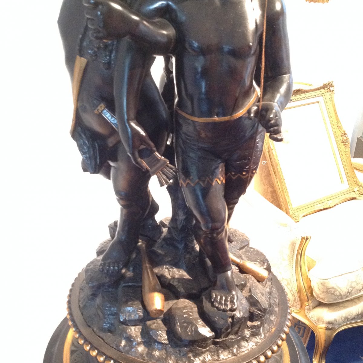 Important Vasque Carved Wood D Napoleon III-photo-4